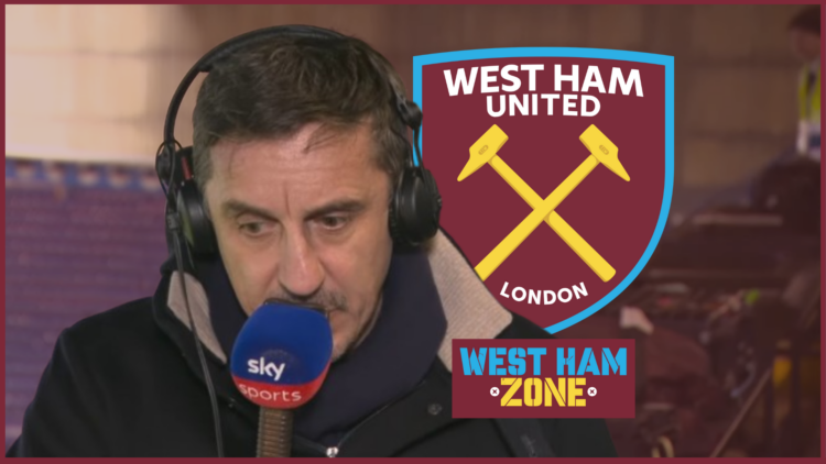 Gary Neville, West Ham