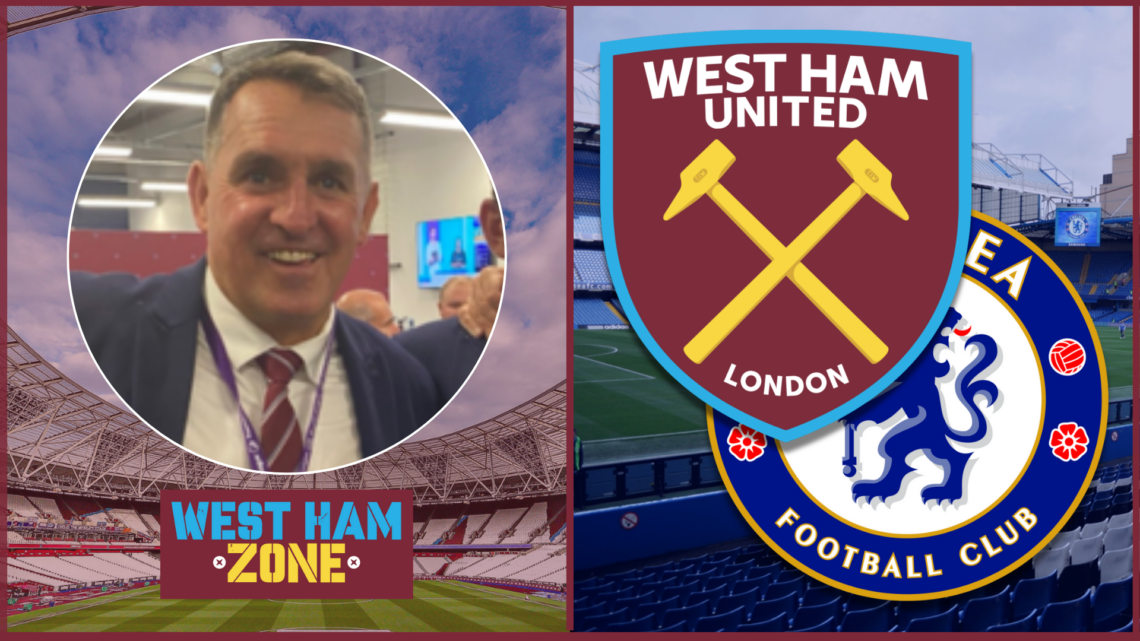 West Ham badge Chelsea Allen