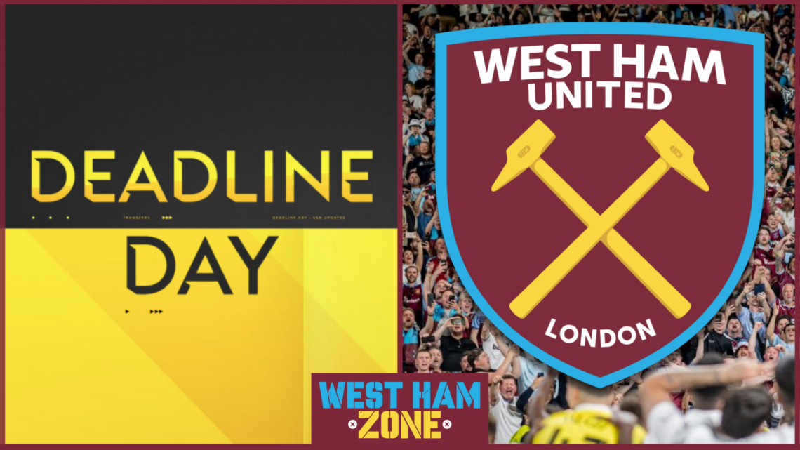 West Ham badge Deadline Day