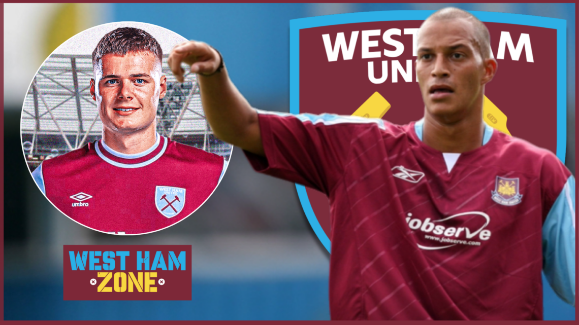West Ham badge Ferguson Zamora