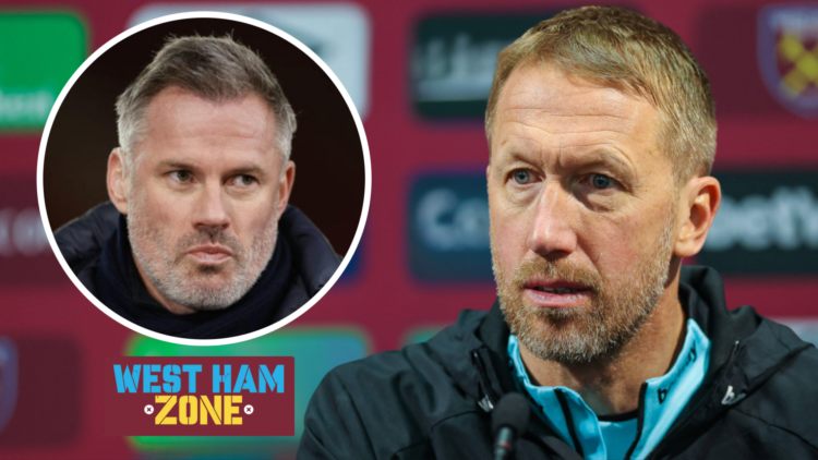 Jamie Carragher Graham Potter West Ham United