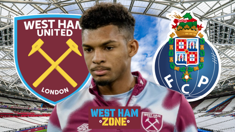 Luis Guilherme West Ham FC Porto badges