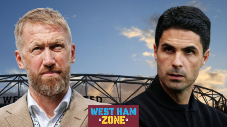 west ham graham potter mikel arteta