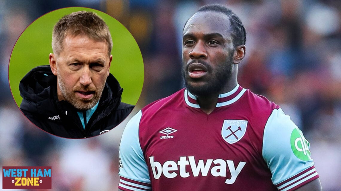 West Ham striker Michail Antonio