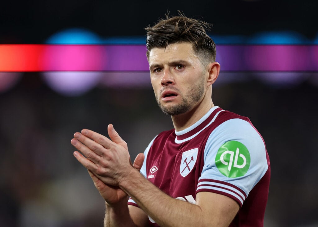 Aaron Cresswell left West Ham.