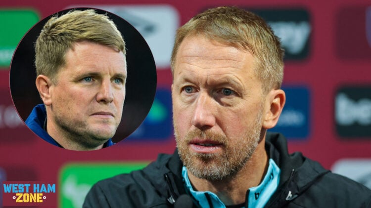 Eddie Howe Graham Potter West Ham