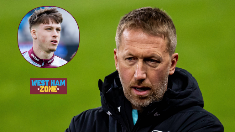Oliver Scarles, Graham Potter, West Ham, Everton