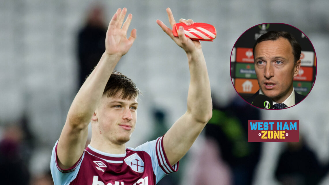 Mark Noble, Oliver Scarles, West Ham