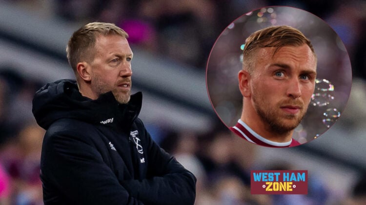 Graham Potter and Jarrod Bowen