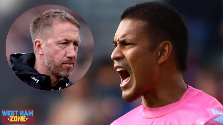 West Ham Alphonse Areola Graham Potter