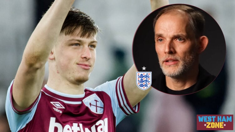 West Ham England Thomas Tuchel Ollie Scarles