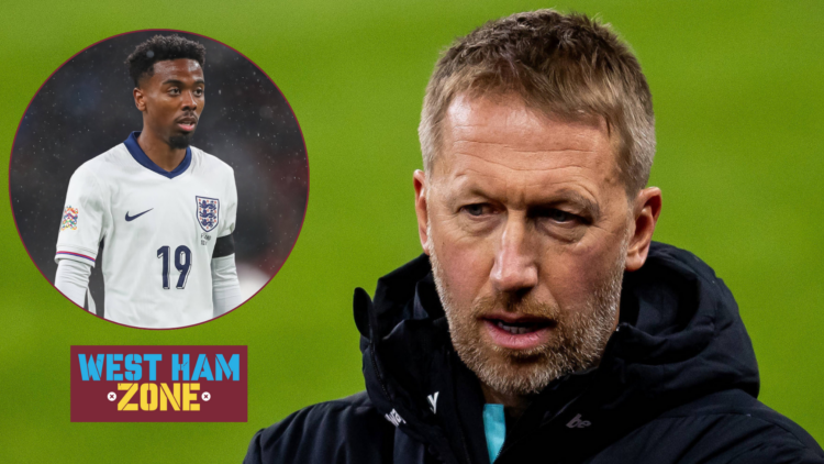 West Ham, Graham Potter and Angel Gomes