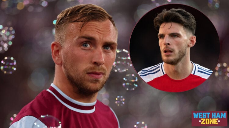 West Ham Jarrod Bowen Declan Rice