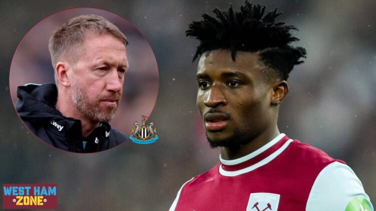 West Ham Newcastle United Mohammed Kudus Graham Potter