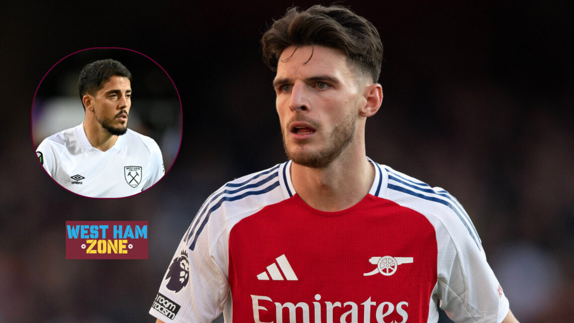 Declan Rice, Pablo Fornals, West Ham