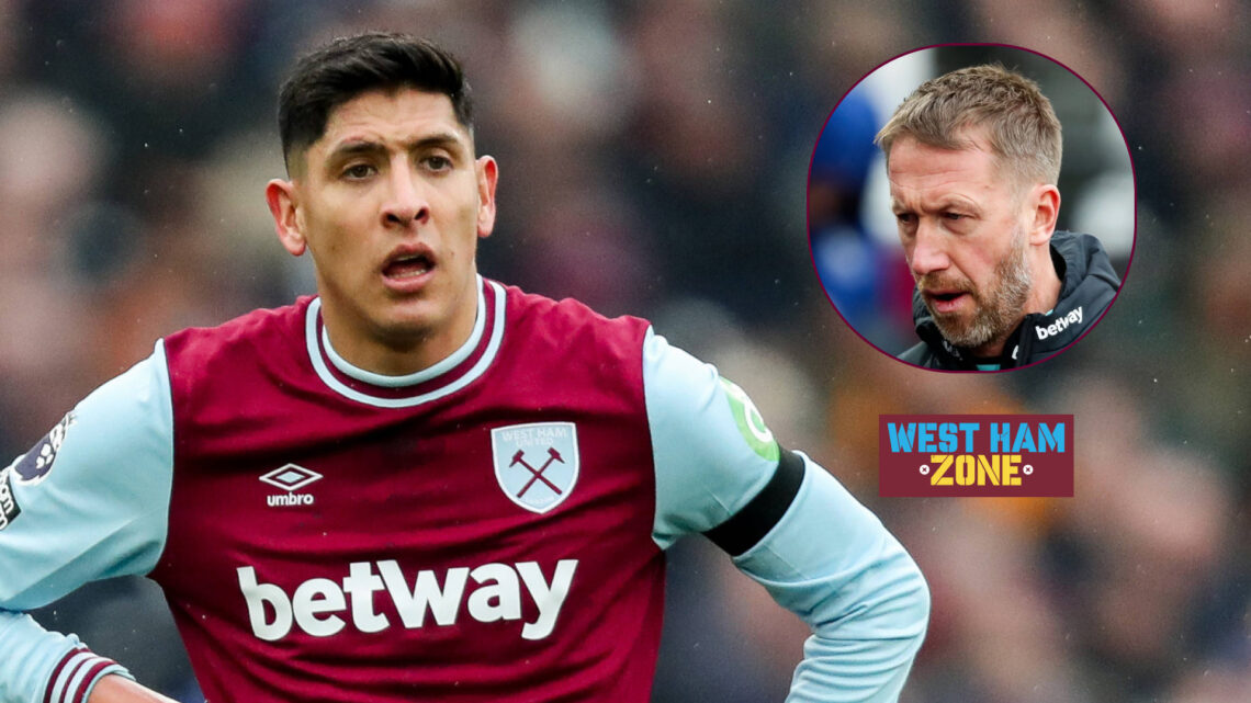 Edson Alvarez, Graham Potter, West Ham
