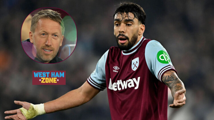 Lucas Paqueta, Graham Potter, West Ham
