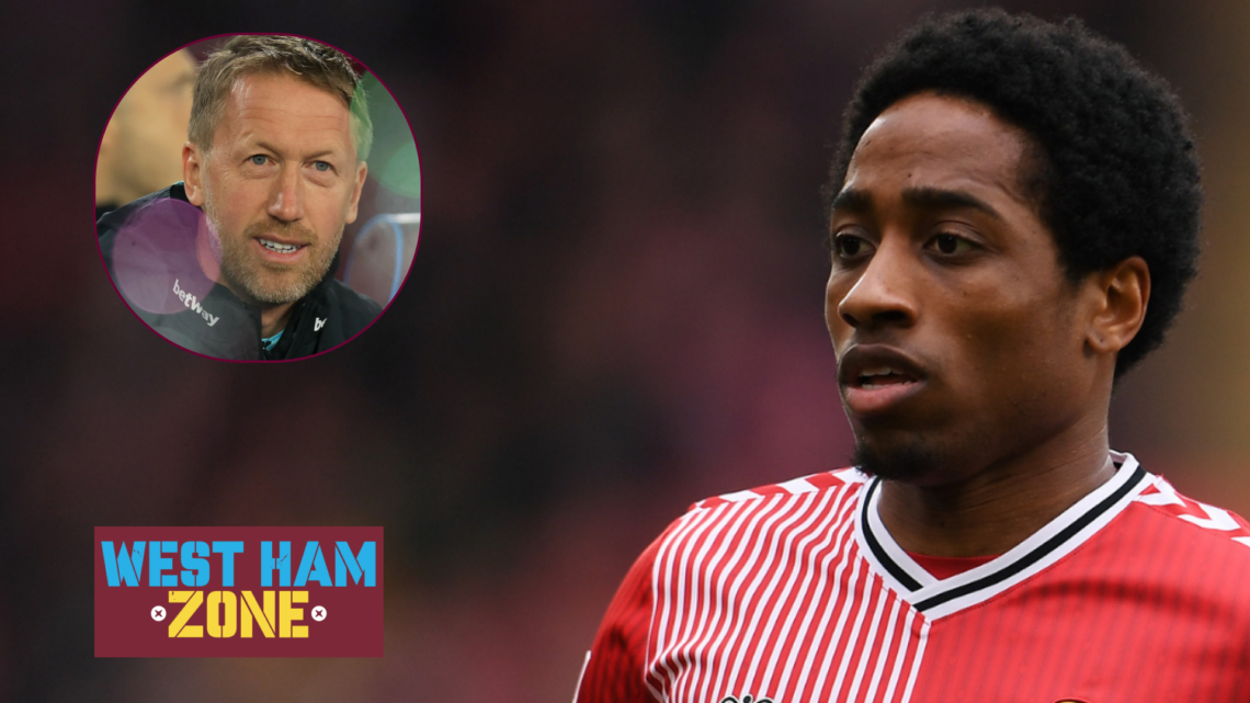 Graham Potter and Kyle Walker-Peters