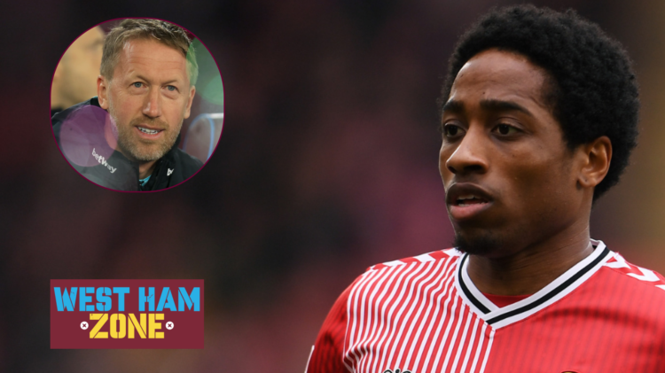 Graham Potter and Kyle Walker-Peters