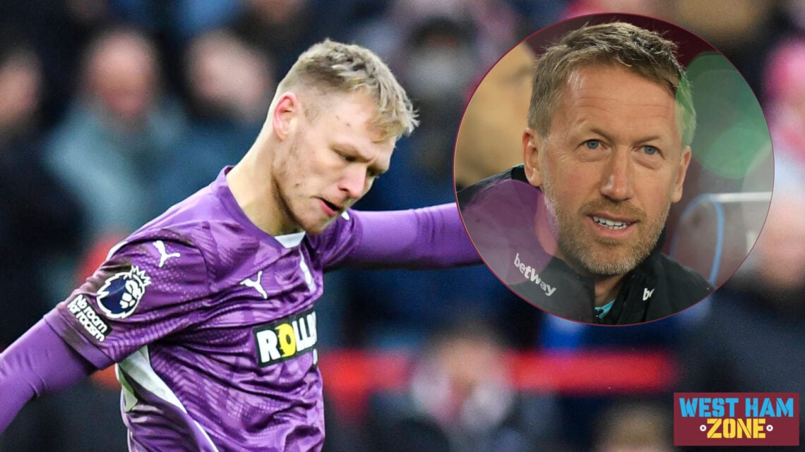 West Ham Aaron Ramsdale Graham Potter