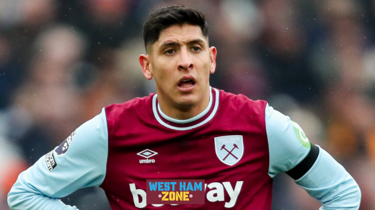 West Ham Edson Alvarez