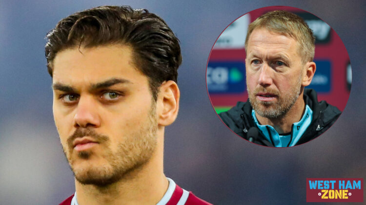 West Ham Graham Potter Konstantinos Mavropanos