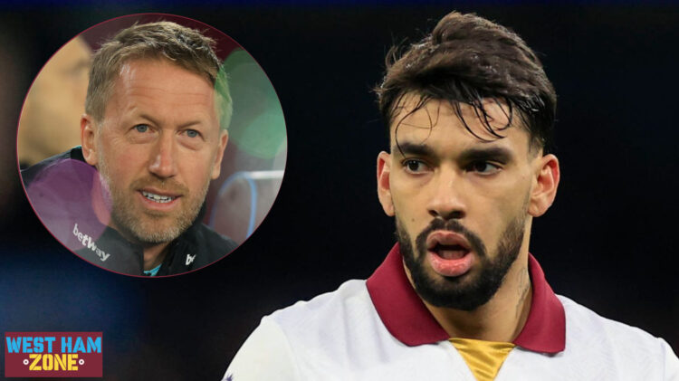 West Ham Lucas Paqueta Graham Potter