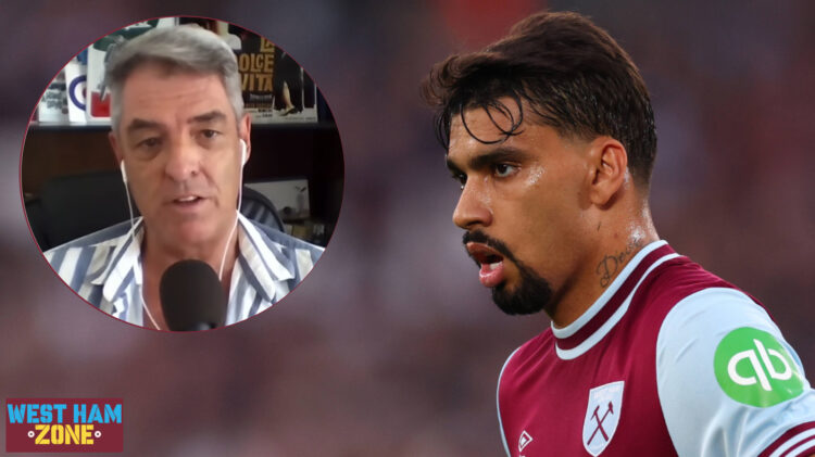 West Ham Lucas Paqueta Tim Vickery