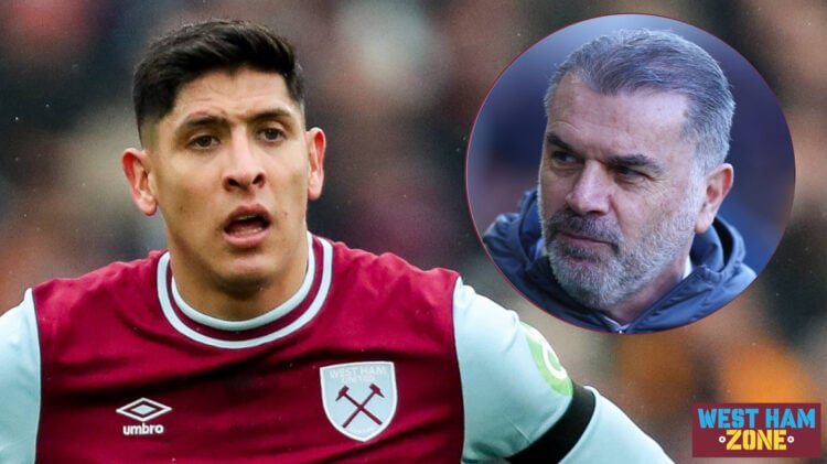 West Ham Tottenham Ange Postecoglou Edson Alvarez