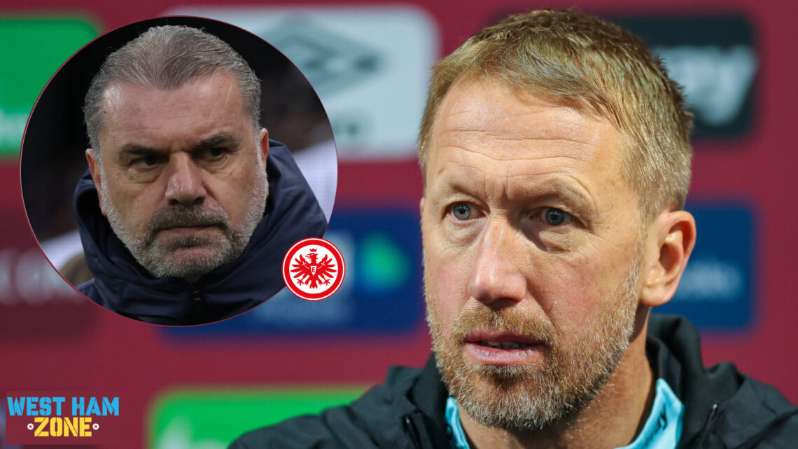 West Ham Tottenham Frankfurt Ange Postecoglou Graham Potter
