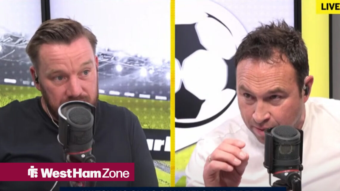 Jamie O'Hara and Jason Cundy in talkSPORT studio