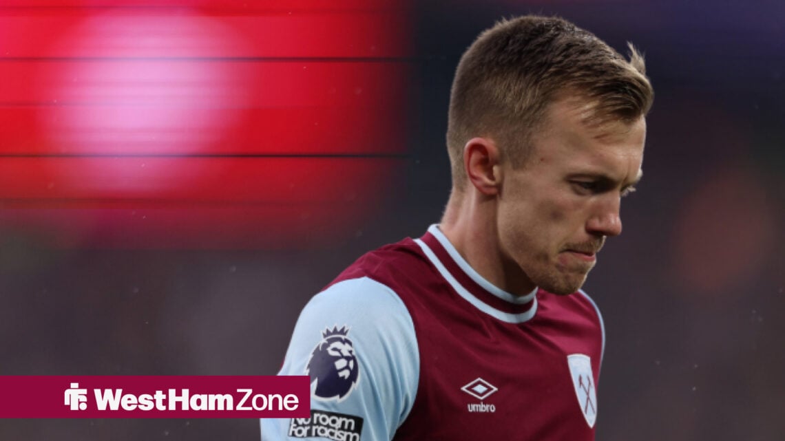 James Ward-Prowse looking down