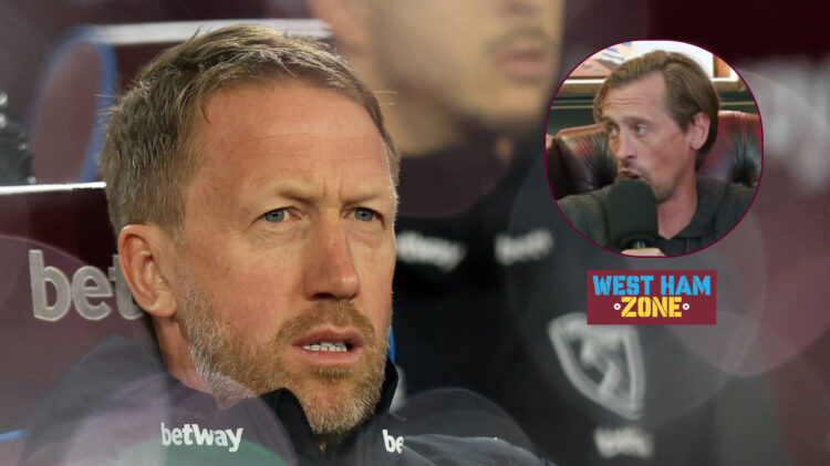 Graham Potter, Peter Crouch, West Ham
