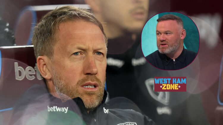 Wayne Rooney, Graham Potter, West Ham