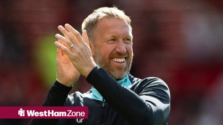 Graham Potter is West Ham manager.