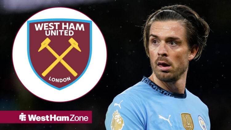 Jack Grealish is linked with a move to West Ham