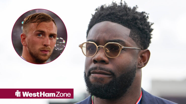 Jarrod Bowen and Micah Richards