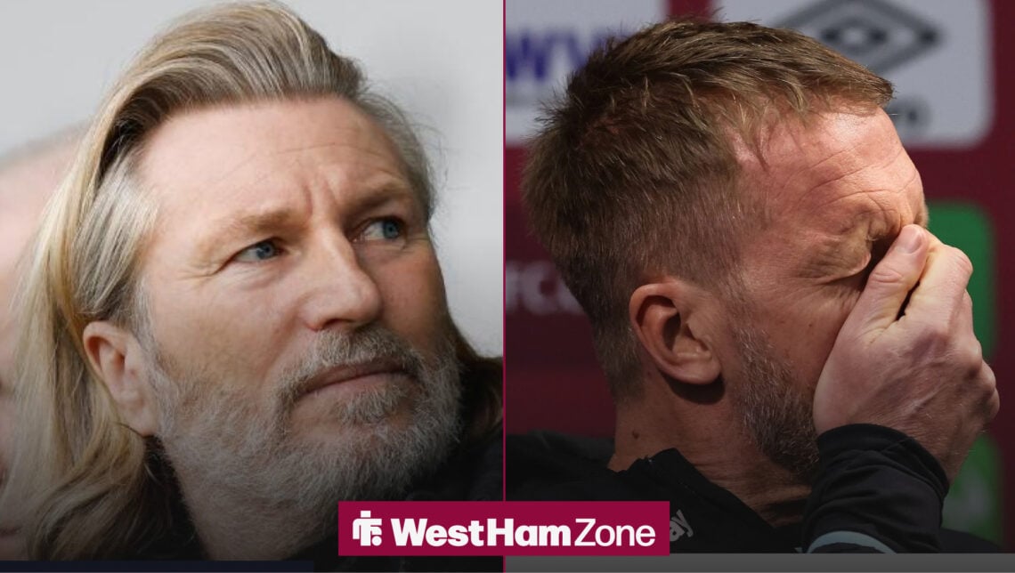 Robbie Savage and Graham Potter