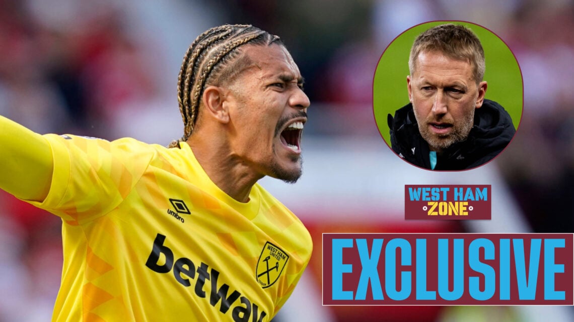 West Ham Alphonse Areola Graham Potter