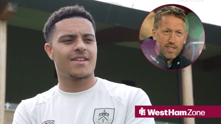 West Ham Burnley CJ Egan-Riley Graham Potter