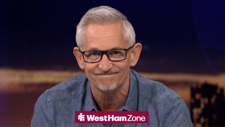 West Ham Gary Lineker