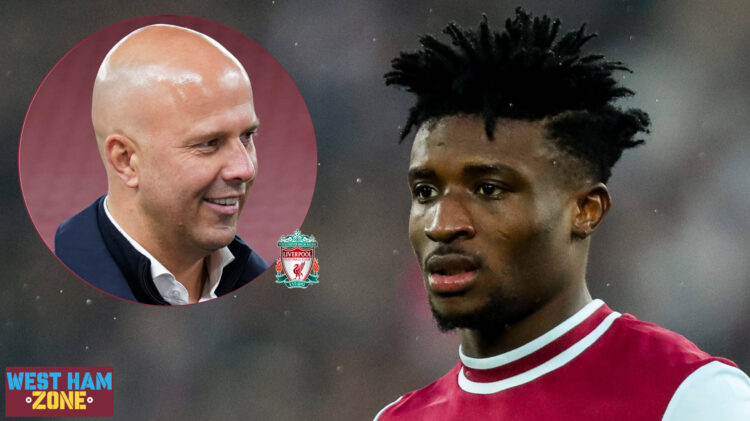 West Ham Liverpool Mohammed Kudus Arne Slot