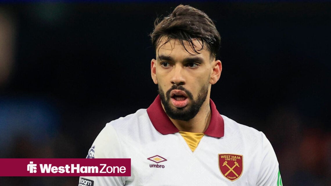 West Ham ace Lucas Paqueta