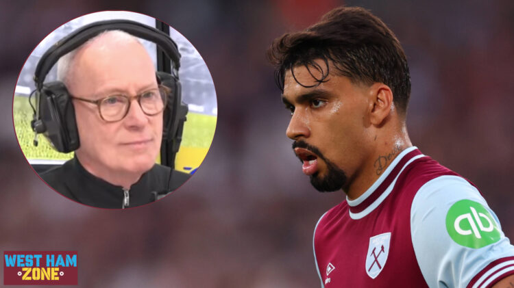 West Ham Lucas Paqueta Jim White