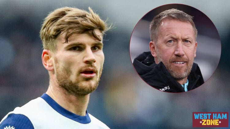 West Ham Tottenham Timo Werner Graham Potter