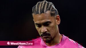 Wolverhampton Wanderers v West Ham United Premier League 01/04/2025. West Ham United goalkeeper Alphonse Areola 23 during the Premier League match between Wolverhampton Wanderers and West Ham United at Molineux, Wolverhampton, England on 1 April 2025