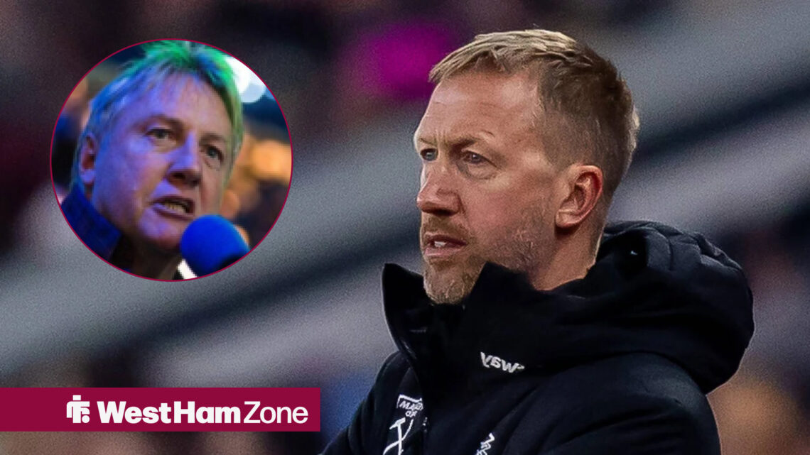 Frank McAvennie and Graham Potter