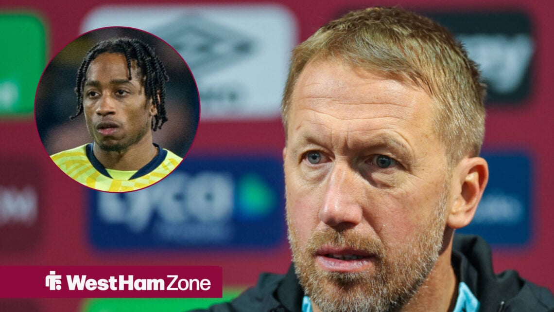 Graham Potter and Kyle Walker-Peters