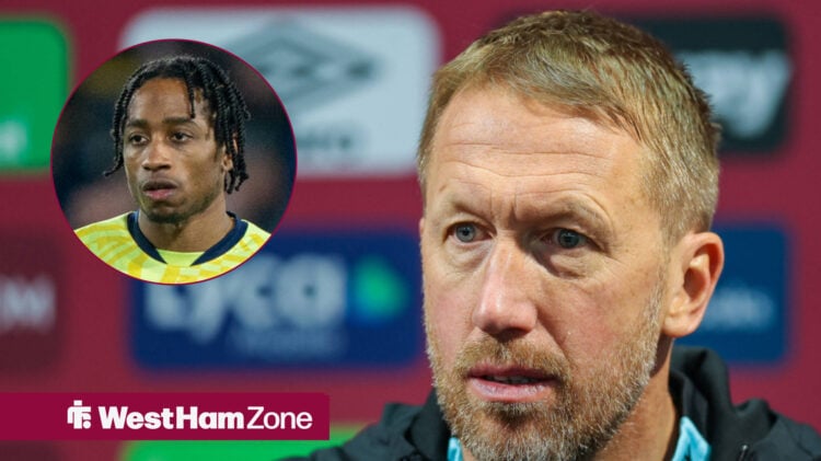 Graham Potter and Kyle Walker-Peters