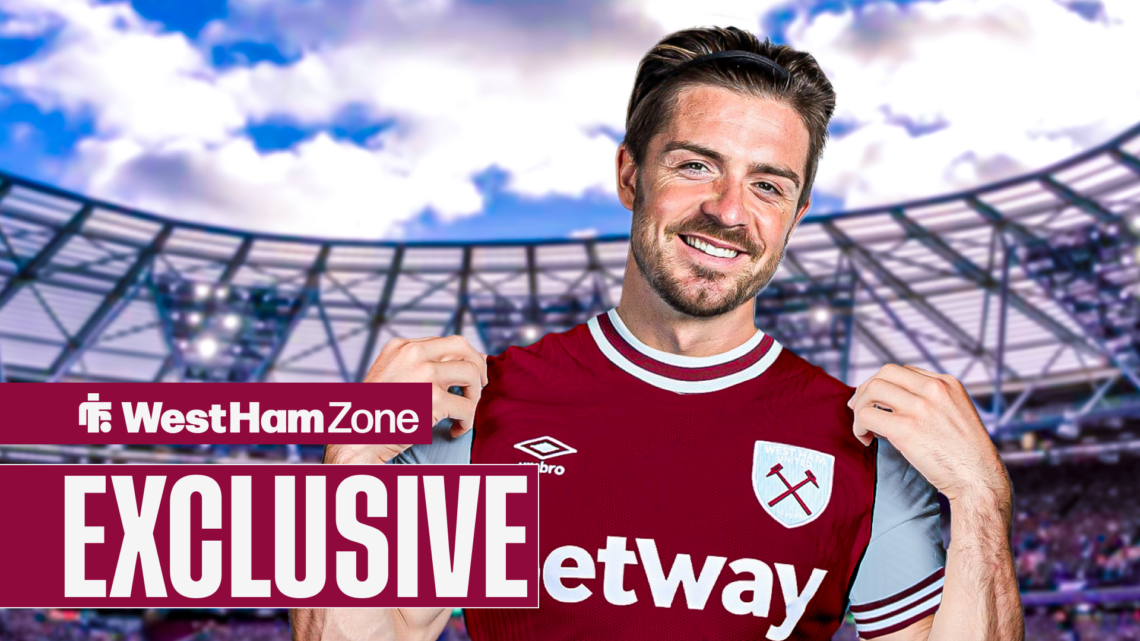 Jack Grealish could move to West Ham this summer.